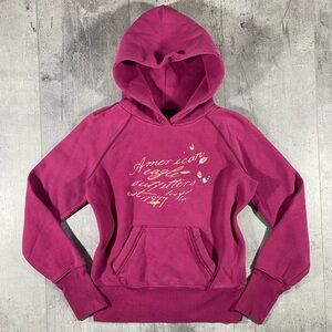 Y2k Pink American Eagle Hoodie